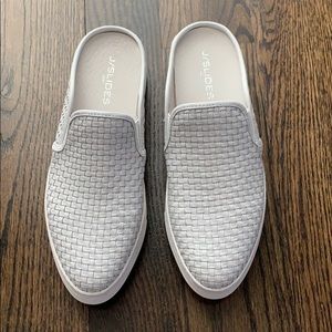 J Slides leather Slip on Sneaker